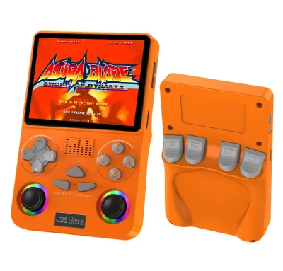 36 Ultra 3.5 Inch Portable WIFI Handheld Game Console for Android 14 8-Core A7 CPU 3000mAh Battery 640x480 Resolution