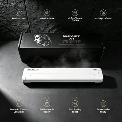 Factory Direct Portable Bluetooth Tattoo Thermal Copier APP Control Stencil Printer Machine