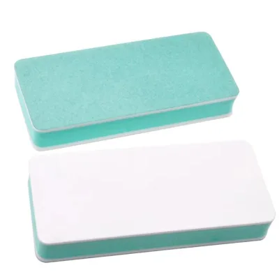 Practical Polishing Tools Double Side Buffing Block Multifunctional Sponge Sandpaper Polishing Block for Polishing Nails/Jewelry