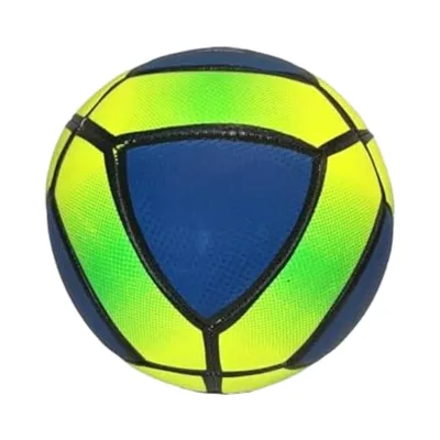 Official Size 5 Faux Leather PU Football with Butyl Bladder for Children Teenagers Adults
