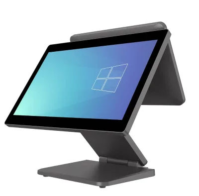 High Performance  Dual Screen 15.6-Inch +11.6Inch Pos System with Fanless Design