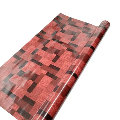 Thin Type Compact-backed PVC Vinyl Flooring Roll for Low Threshold Home Renovation Needs