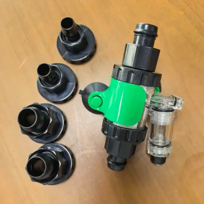 Atman Plastic CO2 Diffuser with Integrated Bubble Counter Check Valve Durable Design 3-Outlet for Efficient CO2 Dissolution