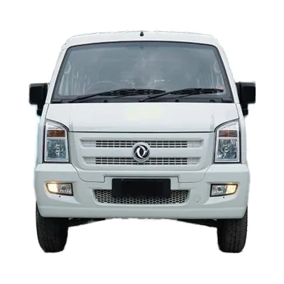 Used Dongfeng C37 Mini Van for Sale Mini RWD Van with Hydraulic Steering System and Fabric Seats Gas/Petrol Fueled