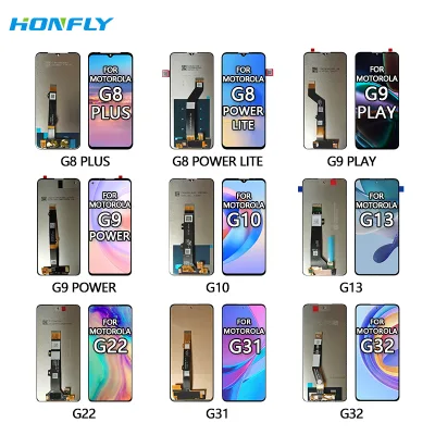Mobile Phone Lcds for Moto G8 Plus G8 Power Lite G9 Play G9 Power G10 G13 G22 G31 G32 Lcd Touch Display Screen Replacement