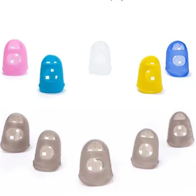Wholesale Guitar Silicone Finger Cover Pain Prevention Beginner Practice Guitar Accessories