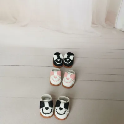 Wholesale Labubu Doll Shoes Student Shoes with All-match V1 and V2 Labub PU Leather Shoes