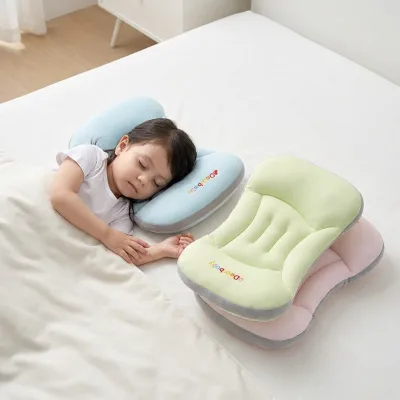 Children's Pillow Space-Divided Design Polyester/Cotton Portable Modern for Babies 6 Months Kindergarten All Seasons
