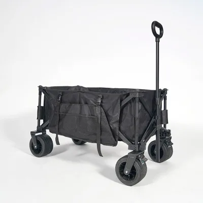 Collapsible Utility Baby Carry Foldable Kids Wagon Stroller Portable Heavy Duty Camping Beach Trolley Cart Garden Side Bag Wagon