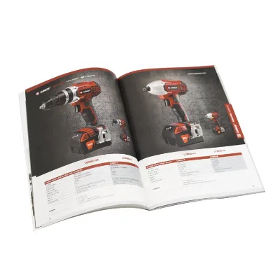 New Design A4 Catalogue Printing with Perfect Binding Art Paper Offset Color Printing Personalized