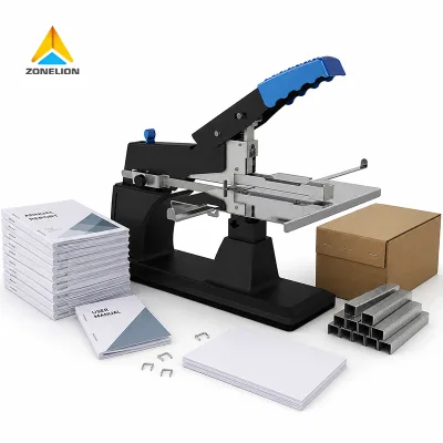 SH-03 Factory Office Single Head Stapler Books Binding Stapler Machine With Ordinary Staples