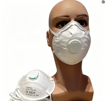 Mask FFP2 Disposable Durable FFP2 NR D Mask with Valve CE Certified Anti-Dust Anti-Fume Workplace Use