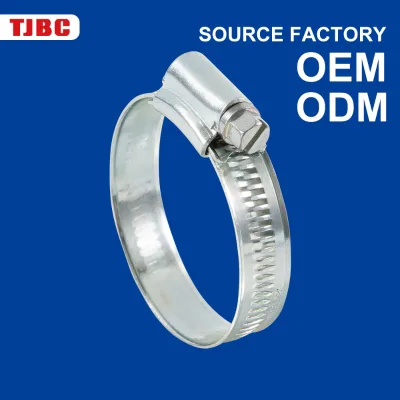 Food Grade 304 Stainless Steel British Hose Clamp Sanitary Pipe Clip for Beverage Pipeline