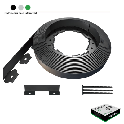 Competitive Price Plastic Metal Landscape Garden Edge Eco-Friendly and Waterproof Outdoor Plastic Garden Feature
