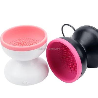 New Arrive Electric Make Up Brushes Cleaner Automatic Private Label Customization Silicone Makeup Brush Cleaning Machine
