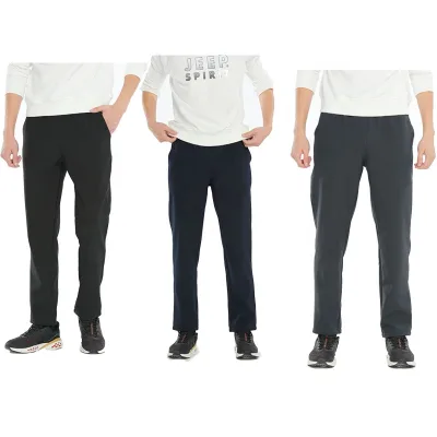 Wholesale Waterproof Hiking Breathable Windproof Trousers Warm Softshell Fleece Pants for Men Casual Standard Adults Sports Wear
