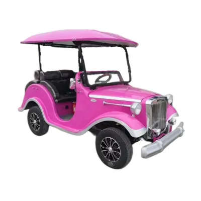 Customized Classic Electric Retro Vintage Car, Luxury Hotel Reception Car, Golf Club VIP Reception Car Equipped with 7.5KW Motor