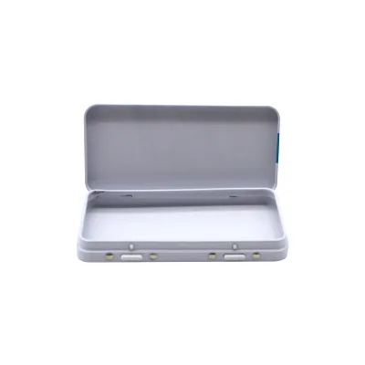 Factory Custom Child Resistant Box for Medicine Candy Packaging Tin Box With Children Lock