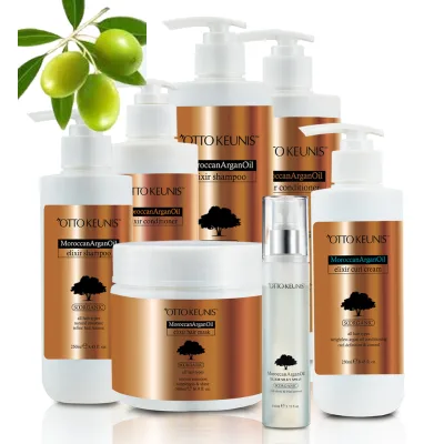 Custom Logo Sulfate Free Organic Anti Dandruff Argan Oil Liquid Shampoo for Curly Hair