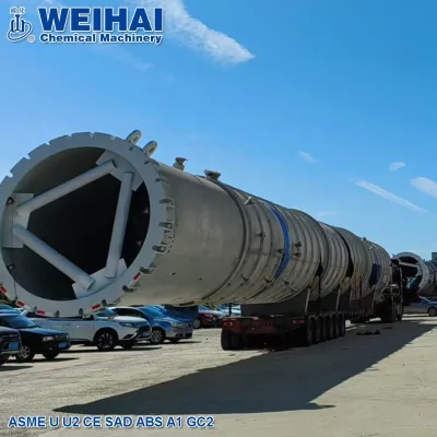 ASME Distillation Column Tower Chemical Processing Plants Tray Distillation Tower