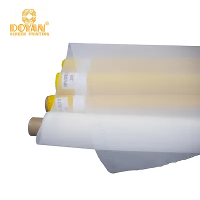 - - Polyester Mesh Roll White and Yellow