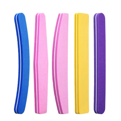 Double-Sided Nail File Polishing Manicure Strip Shaping Special Sponge File Hand Sanding Strip File Tool Wholesale
