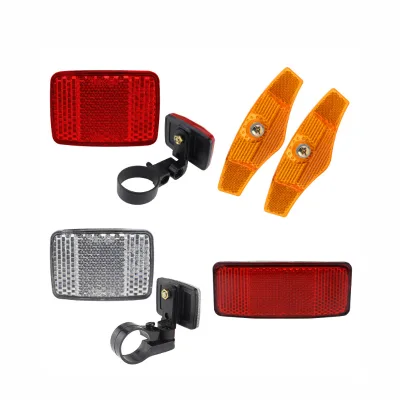 Hot-selling Bicycle Reflectors for Mountain Bikes, Electric Off-road Bikes, and Arrow-shaped Reflectors for Bicycle Repair Parts