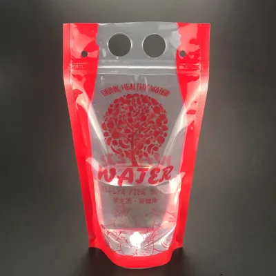 300 ml 500 ml Custom Printing Matte clear Ziplock Bubble Milk Tea Plastic Bag