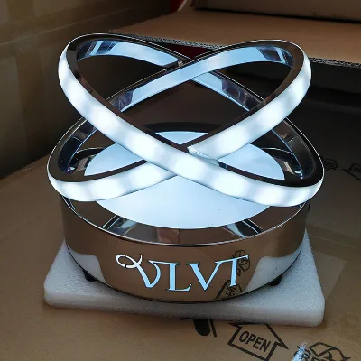 New Design Champagne Bottle Presenter Acrylic VIP Bottle Service Display Rack Tequila Bottle Presenter for Party Night Club