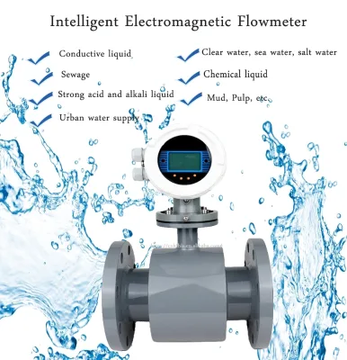 4-20mA Electronic diesel Flow Meter 304Stainless Steel ATEX Certified Electromagnetic Flowmeter
