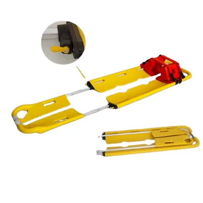 Manufacturer Price Light Portable Ambulance Emergency Rescue Plastic Scoop Stretcher