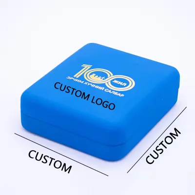 Badge Storage Box Souvenir Coin Cheap Custom Metal Coin Box Medal Storage Box