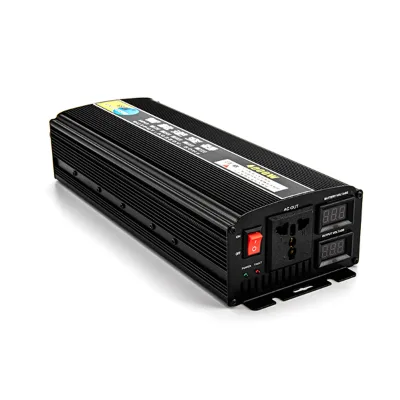 2000W 3000W 4000W modified sine wave power converter 12V24V to 110V120V220V230V charging solar inverter