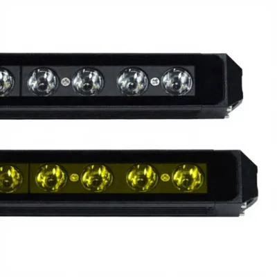 New Yellow Single Row 12V Slim Vehicle LED Light Bar 40/42/48/50/52/54 Inch Pod Strobe Roof for 4x4 off Road Other Light Bars