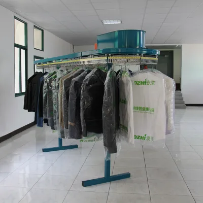 AOZHI 406 O-Shaped Clothing Conveyor Line For Home, Store,  Laundry Equipment Use