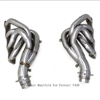 Exhaust Manifold for Ferrari F430/F430 Spider 4.3L 2005-2009 Automobile Exhaust System Stainless Steel Exhaust Pipe