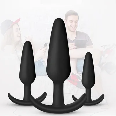 Silicone Adult love Sex Products Butt Plug Set Multi Shape and Size Anal Plug Set for Adult Sex