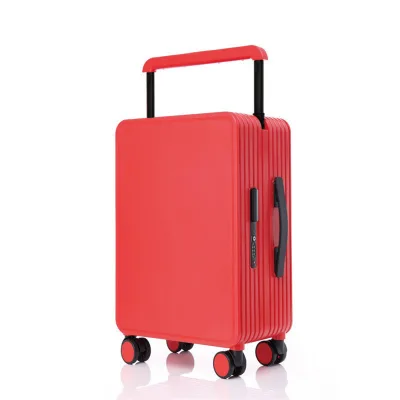 20-Inch Large Capacity Hard Shell Spinner Luggage Aluminum Frame Waterproof Lightweight Durable Unisex Fashionable Modern