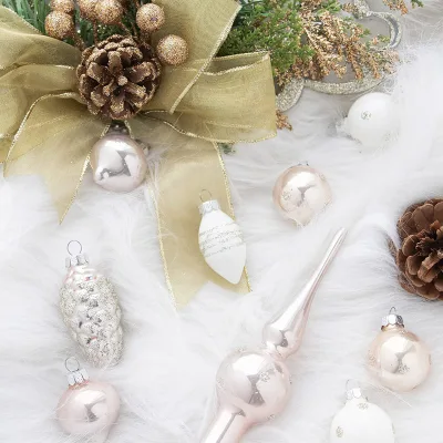 Holiday Time Christmas Decorations Christmas Trees Christmas Tree Decoration Glass Tree Topper Eco-friendly
