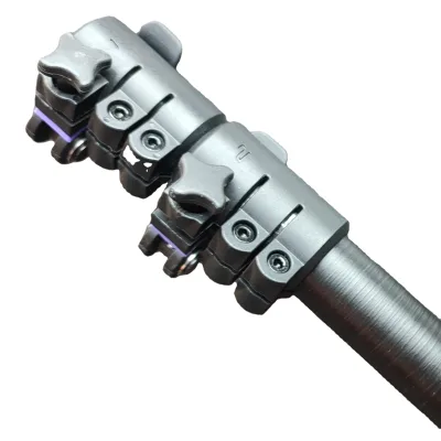 Universal Carbon Fiber Fiberglass Telescopic Mast/Poles (6-23m 6-12 Sections) for Metal Detector Surveying & Camouflage