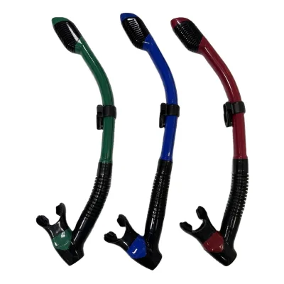 Custom Snorkeling Tube Factory Wholesale Silicone Underwater Diving Mask for Adult Free Diving Tube for Adults