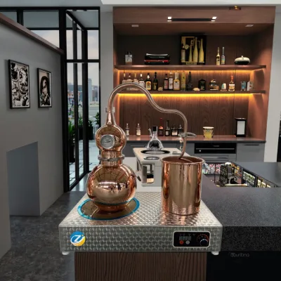 ZJ Moonshine Whisky Distiller Popular Home Use Equipment for Those With 'Clumsy Hands'