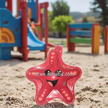 Hot Selling Cartoon Pvc Inflatable Starfish Educational Toys for Kids Fun