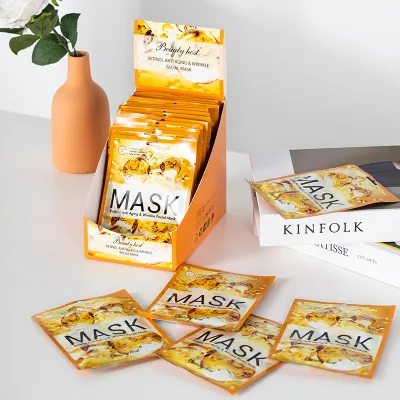 Good Skin Care Routine Rich Essence Retinol Anti Aging Anti- Wrinkle Facial Beauty Mask with Ready Stocks