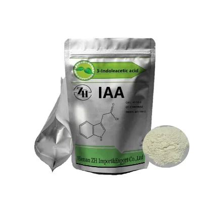 CAS 87-51-4 Agrochemical Auxin Rooting Hormones Pgr Indole Acetic 3-Indoleacetic Indole-3-acetic Acid IAA 98% TC