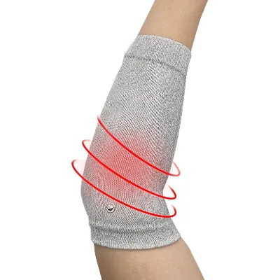 Hot Product Tens Conductive Silver Fiber Massage Elbow Cover to Relieve Hand Sports Injury Conductive Electrode Elbow Cover