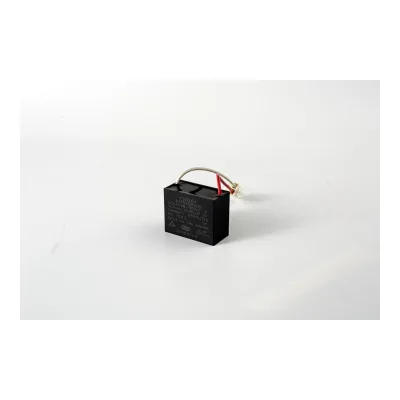 CBB61 Fan Capacitor 450VAC 2uF Square Plastic Case