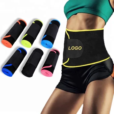 Adjustable Straps Sweat Waist Trimmer Slimming Trainer AB Belt Ladies Dress Waist Chain Belt