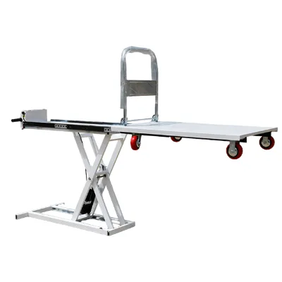 Hot Sale Cheap Price Hydraulic Manual Scissor Lift Table Truck Trolley