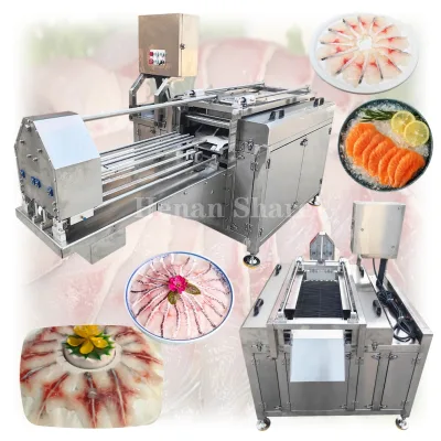 Automatic Commercial Fish Fillet Cutting Cutter Machine Automatic